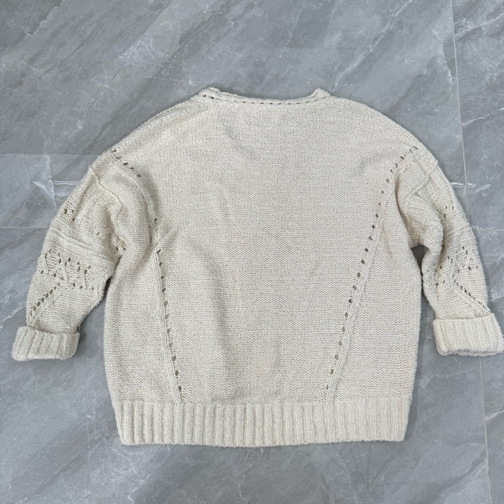 Women’s Anthropologie Pilcro Marla V-Neck Pullover Sweater Plus Size 1X - Picture 10 of 16